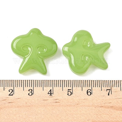 Выпечка окрашенные стеклянные бусины LAMP-D303-05A-1