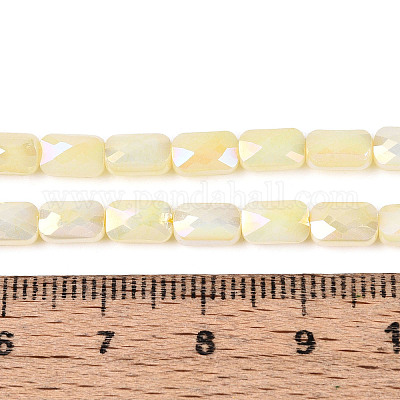 Антикоррозийные гальванические стеклянные бусины GLAA-T025-29H-1