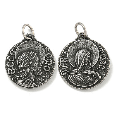 Подвески из хирургической нержавеющей стали 316 STAS-E212-69AS-1