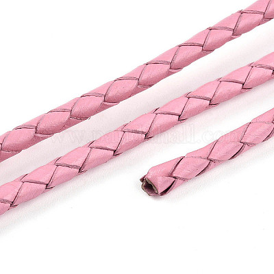 Плетеный шнур коровья кожа NWIR-N005-01D-3mm-1