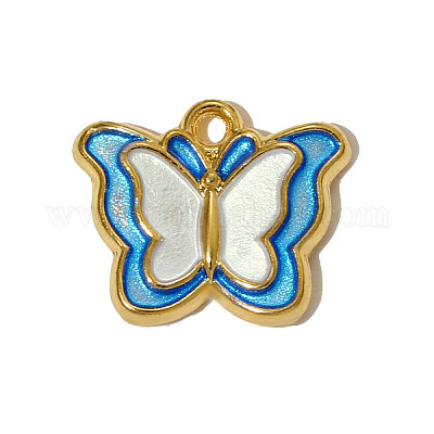 Подвески из нержавеющей стали 304 с эмалью STAS-OY005-40G-1