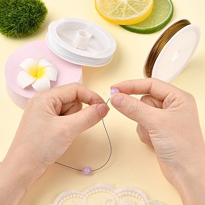 3 рулон 3-х цветной проволоки для рукоделия «хвост тигра» FIND-YW0007-80-1