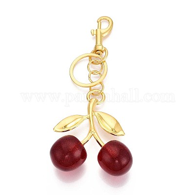 Брелки из вишневого сплава и смолы PALLOY-N179-15G-1