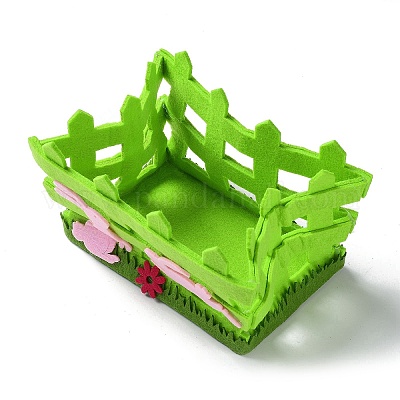 Пасхальные украшения для корзин из нетканого материала DJEW-K021-02A-1