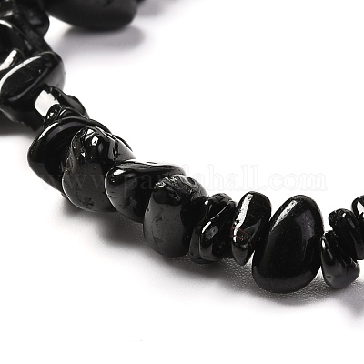 Браслет из натуральных и синтетических смешанных драгоценных камней для мужчин и женщин BJEW-JB06706-1