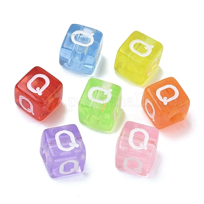 Прозрачные акриловые бусины&nbsp;MACR-K365-07Q-1