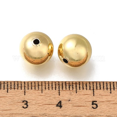 Стойки обшивки латунные бусины KK-K373-08E-G-1