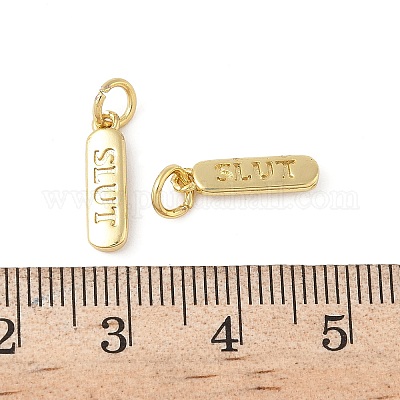 Латунные подвески KK-L245-01G-04-1