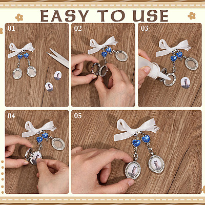 12 шт. овальные медальоны из сплава PALLOY-MA00005-1