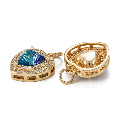 Латунные микро проложить кубического циркония подвески KK-G404-A-01-1