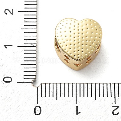 Стойка покрытие латунь с кубическим цирконием европейские бусины и эмаль KK-Q017-09A-G-1