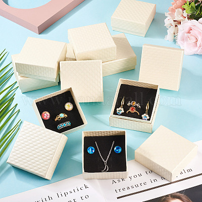 Подарочные коробки для хранения из фактурного картона с ромбами X1-CON-TAC0010-03B-03-1