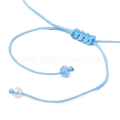 Браслеты из бисера в форме цилиндра из стеклянного бисера BJEW-MA00171-01-1