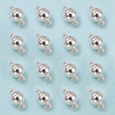 Латунные магнитные застежки с петлями KK-MC020-S-NF-1