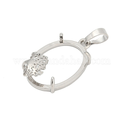 Сеттинги для кулона (кабошонов) KK-S521-07P-1