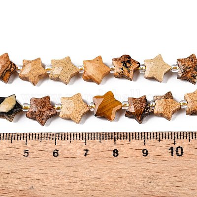 Естественного изображения яшмы бисер нитей G-T138-189-1