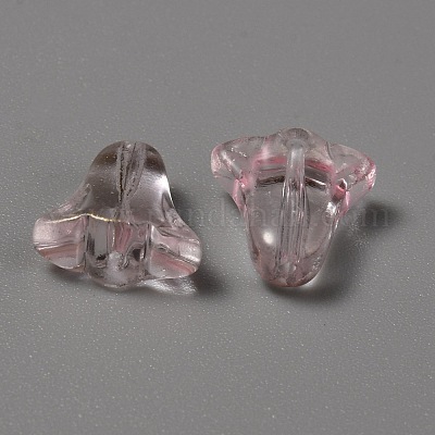 Полупрозрачные стеклянные бусины&nbsp;GLAA-WH0038-08C-1