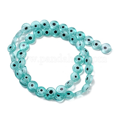 Ручной сглаза бусины бисер нитей LAMP-G164-10B-01-1