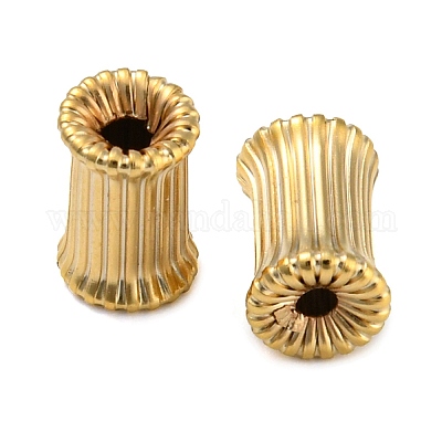 Покрытие стойки экологически чистыми латунными бусинами KK-M257-11G-1