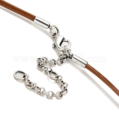 Ожерелья-подвески из сплава с синтетической бирюзой NJEW-A022-02A-1