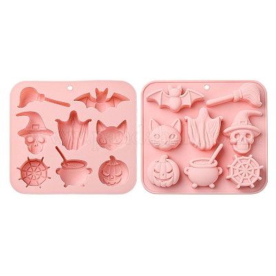 2 шт. силиконовые Молды на тему Хэллоуина&nbsp;ST-CJ0007-99-1