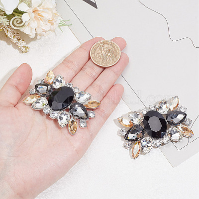 Съемные зажимы для обуви из легированного стекла FIND-WH0423-73P-02-1