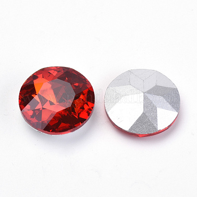 Заостренные заднее стекло горный хрусталь кабошоны RGLA-T029-12mm-05-1