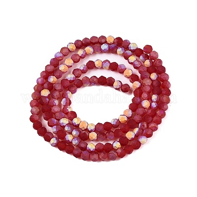 Прозрачные стеклянные бусины&nbsp;LS-EGLA-A044-T2mm-MB01-1