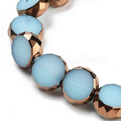 Стеклянные бусины GLAA-H032-02-01-1