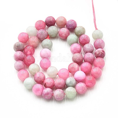 Природного кварца нитей бисера G-N355-8mm-73-1