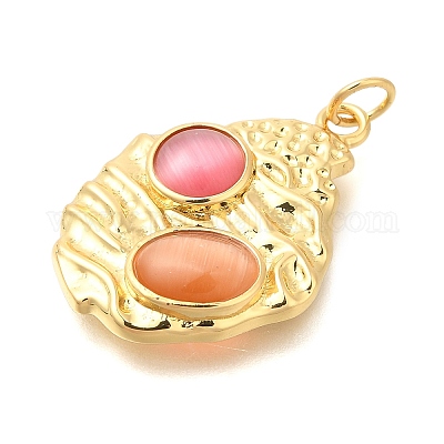 Латунные подвески KK-U040-01G-03-1