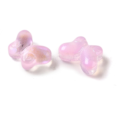 УФ-покрытие прозрачных стеклянных бусин X-GLAA-G115-03B-1