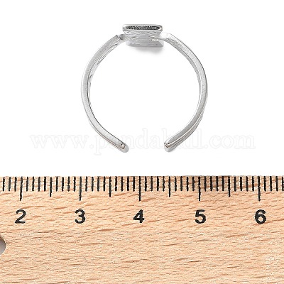 Кольца-манжеты из нержавеющей стали 304 RJEW-S623-01P-1