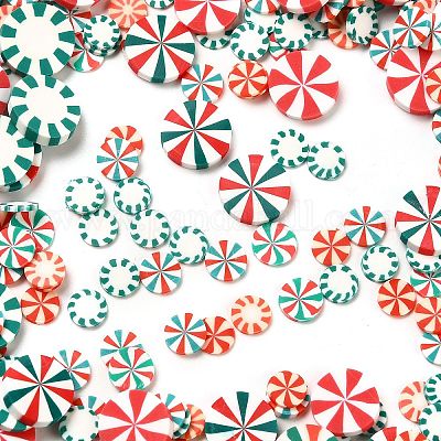 Рождественская тема ручной работы из полимерной глины кабошоны CLAY-Q004-29A-1