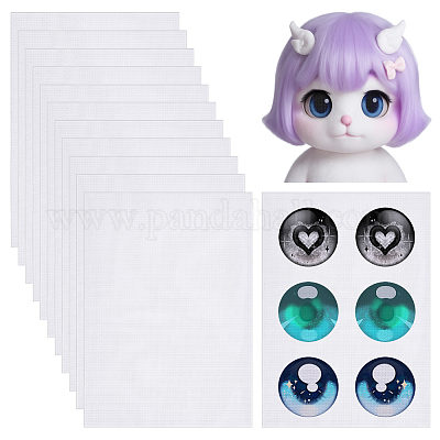 Листы холста сетки пвх FIND-WH0199-45B-02-1