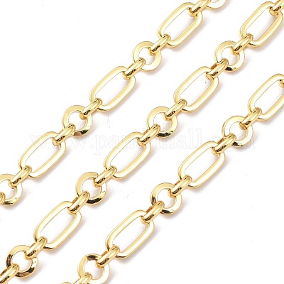 Латунная цепочка фигаро CHC-D028-22G-1