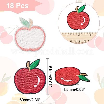 18 шт. Компьютеризированная вышивка ткань утюгом / пришить патчи PATC-CA0001-01-1