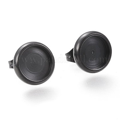 Серьги-гвоздики из нержавеющей стали 304 STAS-I162-02C-B-1