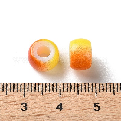 Европейские бусины из АБС-пластика KY-G033-02A-03-1