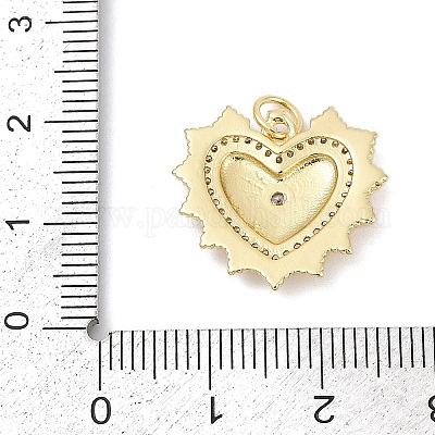 Латунные микро проложить кубического циркония подвески KK-U058-58A-G-1