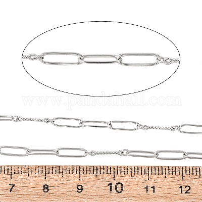 Овальные звенья цепи из нержавеющей стали 304 CHS-H117-16P-1