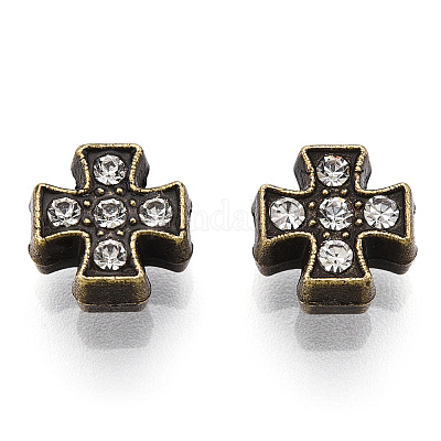 Литые кристалл горный хрусталь бисер ALRI-T004-09AB-1