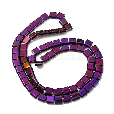 Гальванические немагнитная синтетический гематит бисер пряди G-C106-A02-15-1