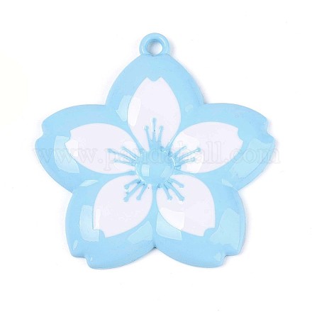 Спрей окрашены сплава большие кулоны PALLOY-T092-81C-1