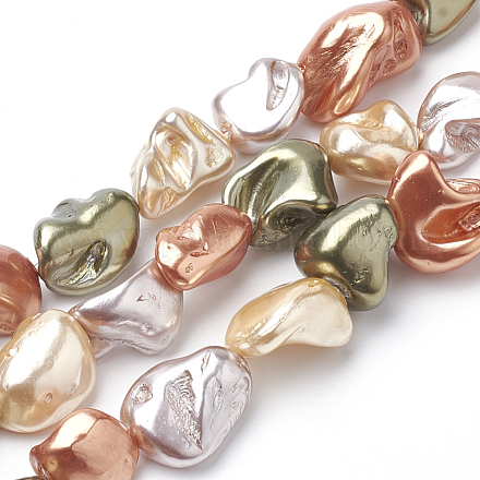 Оболочки жемчужина бисер нитей&nbsp;PEAR-Q008-12A-1