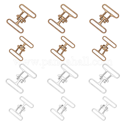 12 шт. 4 пряжки для ремня из сплава FIND-WR0009-69-1