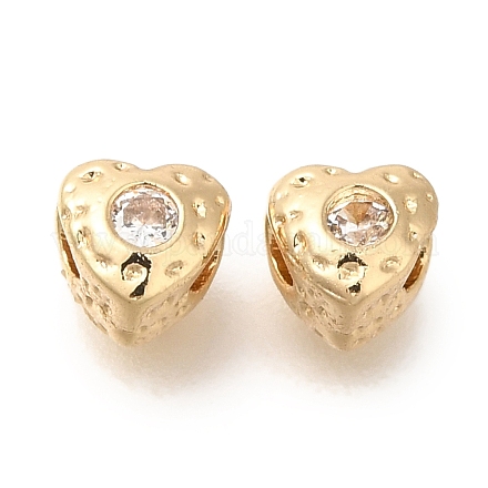 Латунные микро проложить кубического циркония KK-Q001-03G-02-1