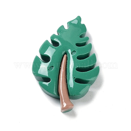 Кабошоны из непрозрачной смолы на осеннюю тематику CRES-A055-01D-1