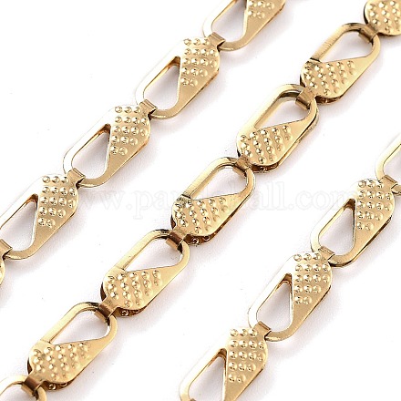 Цепь из нержавеющей стали 304 с вакуумным покрытием PVD CHS-H026-12G-1