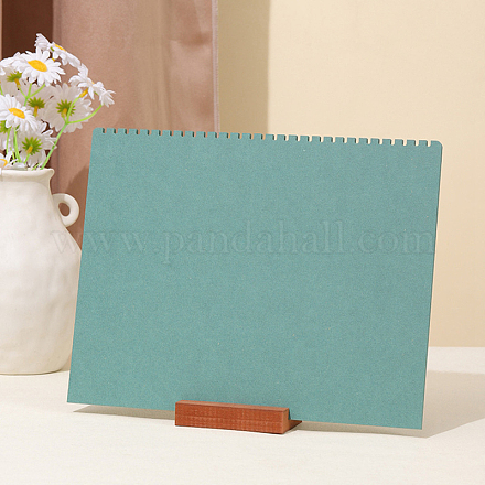 29-слотовая бархатная наклонная стойка для хранения ювелирных изделий и ожерелий PW-WG4BC61-02-1